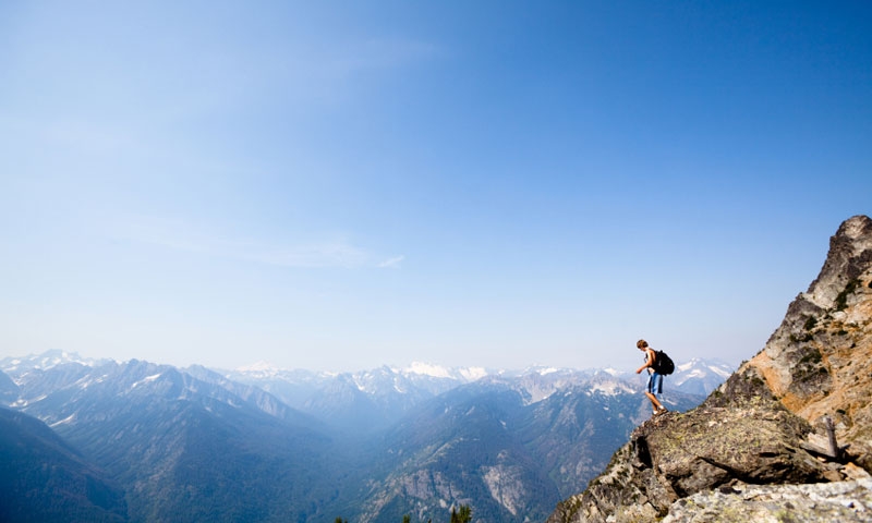 Hiking in North Cascades National Park