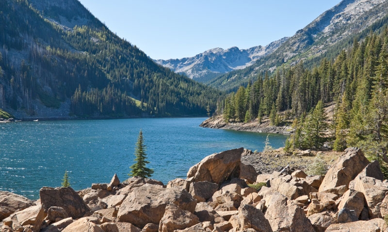 Eight Mile Lake in the Alpine Lakes Wilderness