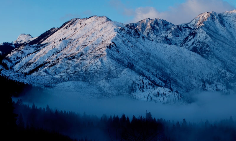 Cascade Mountains from Leavenworth
