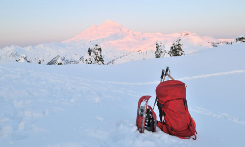 Snowshoeing